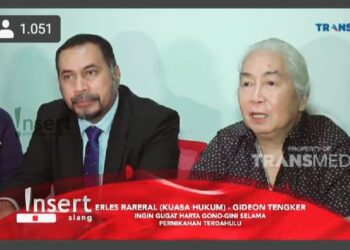 Erles Rareral : Gideon Tengker Punya Hak Dengan Rieta Amilia Selama Menikah