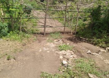 Begu Ibrahim Tutup Jalan Masuk SKO SMARD Lembata