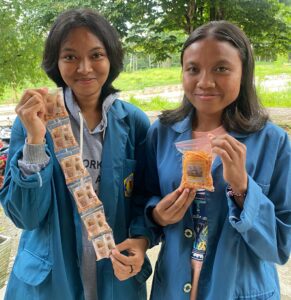 Mahasiswa KKN UNWIRA Produksi Aneka Keripik di SoE