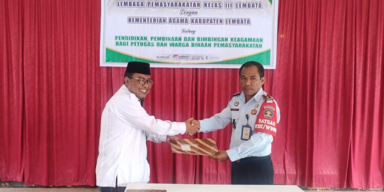 Lapas-Kemenag Lembata Kerjasama Bentuk Moral Spiritual Warga Binaan