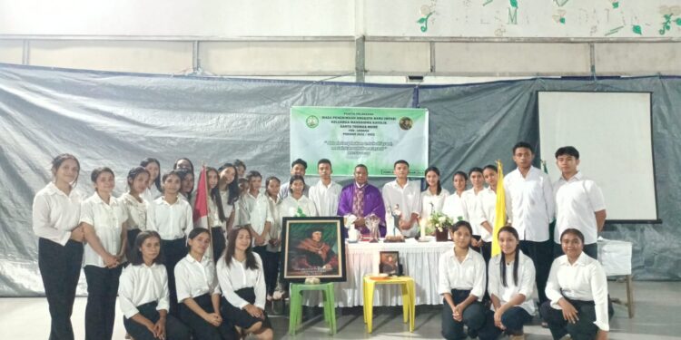 KMK St. Thomas More FEB Undana Kupang Terima Anggota Baru, Bentuk Karakter dan Kaderisasi