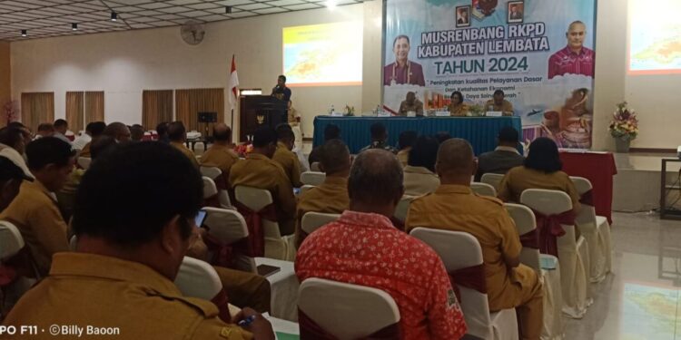Bupati Lembata Ingatkan SKPD Fokus 8 Prioritas Pembangunan