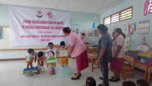 Bhayangkari Cabang Flotim Gelar Lomba Menggambar dan Mewarnai