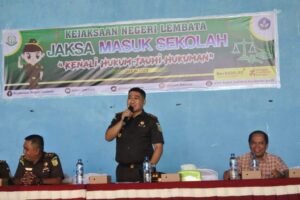 Kegiatan Jaksa Masuk Sekolah : Kejari Lembata Kunjungi SMAS Frater Don Bosco Lewoleba