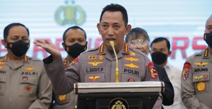 Kapolri Sigit Mutasi Tujuh Kapolda