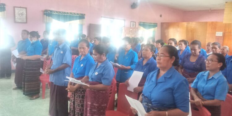 Legio Maria Waikomo Rayakan Kabar Hari Raya Sukacita, Terima Anggota Baru