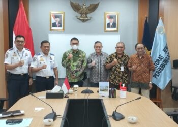 Pejabat APMI SKP Audensi Menteri Perhubungan Bangun Kerjasama Kemaritiman