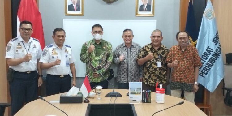 Pejabat APMI SKP Audensi Menteri Perhubungan Bangun Kerjasama Kemaritiman