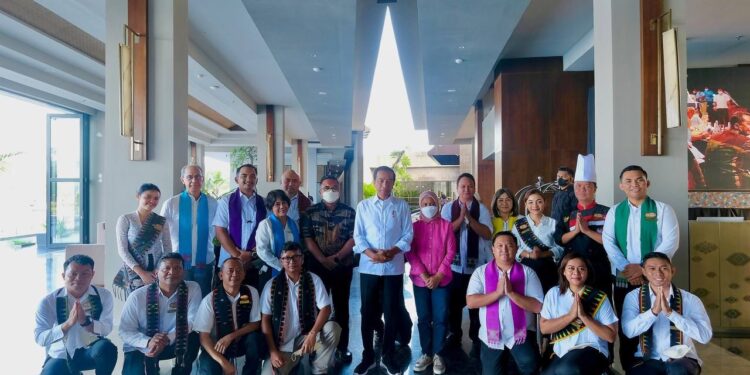 Presiden Tinjau Kesiapan Venue KTT ASEAN 2023 di Hotel Meruorah Labuan