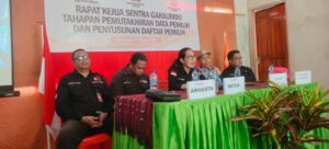 Sentra Gakkumdu Bawaslu Lembata Gelar Raker Pemutakhiran Data Pemilih
