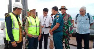 Bupati Lembata Saksikan Pancang Tiang Pembangunan Dermaga Lewoleba