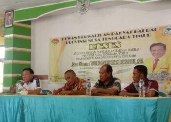 Camat Ile Bura Buka Forum Reses DPRD Provinsi NTT di Lewotobi