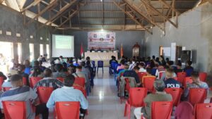 Rakor Kelembagaan Panwaslu Lembata, Baharudin Hamzah: “Kerja Sama Kunci Sukses”