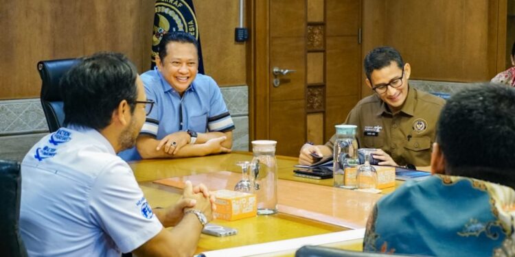 Bamsoet Apresiasi Dukungan Kemenparekraf Terhadap Penyelenggaraan Jakarta E-Prix 2023