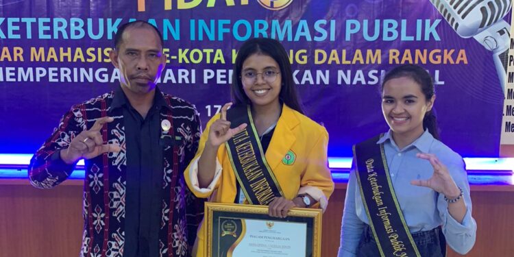 Angel : Duta Keterbukaan Informasi Provinsi NTT 2023