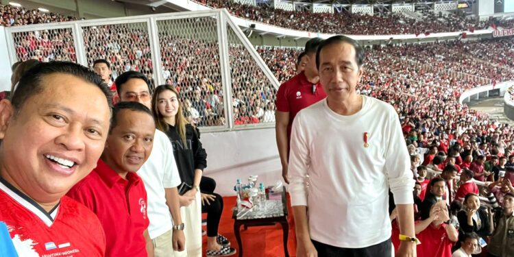 Ketua MPR Bamsoet Apresiasi Penampilan Timnas Indonesia VS Timnas Argentina