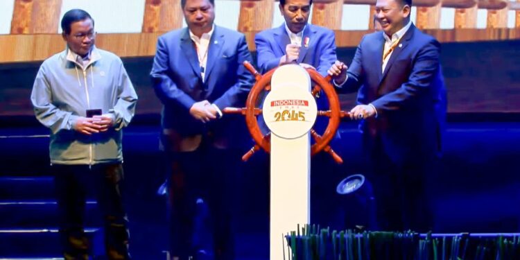 Dampingi Presiden Jokowi Luncurkan RPJPN 2025-2045, Ketua MPR Bamsoet : PPHN Penting untuk Kesinambungan Pembangunan