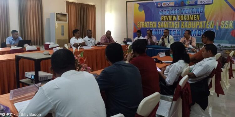 Sekda Lembata : Perlu Percepatan Pembangunan Sanitasi Pemukiman