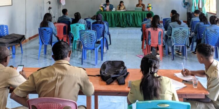 Mahasiswa Unwira KKN di Desa Sandosi Bawa 11 Program