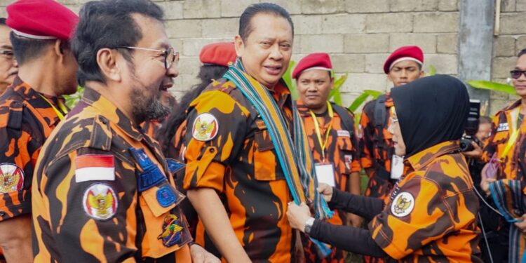 Ketua MPR Bamsoet Ajak  Pemuda Pancasila Sulsel Tegakkan Nilai-Nilai Luhur Pancasila