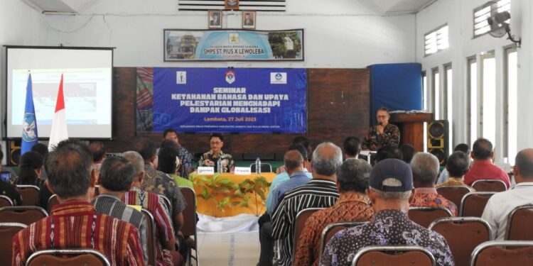 Seminar Bahasa Daerah Lembata, Melestarikan Budaya Bangsa