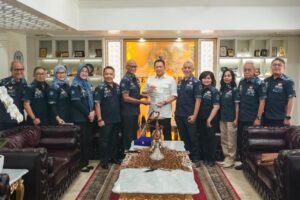 Terima Pengurus Forum Komunikasi Putra Putri Angkatan Laut, Ketua MPR Bamsoet Ajak Gelorakan Semangat Bela Negara