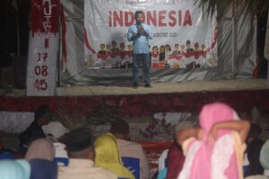 Puncak HUT RI Ke-78 Tahun di Pantai Nusantara Wowong