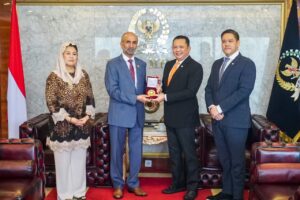 Bamsoet dan Mr. Ahmed Tandatangan Nota Kesepahaman Penyebarluasan Budaya Toleransi dan Perdamaian