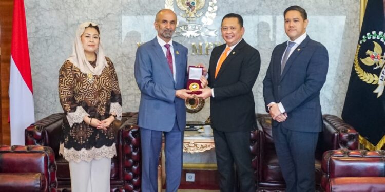 Bamsoet dan Mr. Ahmed Tandatangan Nota Kesepahaman Penyebarluasan Budaya Toleransi dan Perdamaian