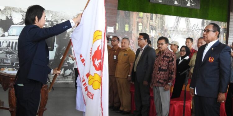 Yos Nae Soi Lantik KONI Lembata Ciptakan Generasi Hebat Olahraga