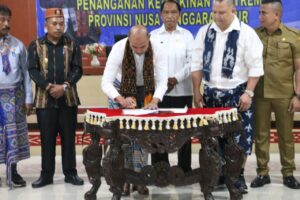 Gubernur VBL Buka Rakor Penanganan Kemiskinan Ekstrem Provinsi NTT Tahun 2023