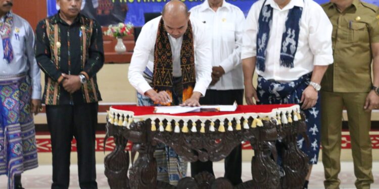 Gubernur VBL Buka Rakor Penanganan Kemiskinan Ekstrem Provinsi NTT Tahun 2023