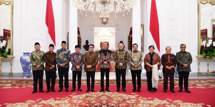 Rapat Konsultasi Pimpinan MPR dengan Presiden RI
