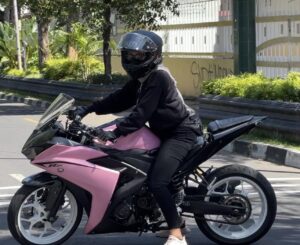 Kisah Inspiratif, Ladybiker Silva Damayanti Asal Tasikmalaya Berawal dari Hobi