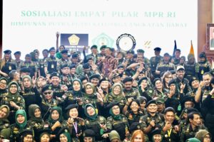 Sosialisasi Empat Pilar MPR RI Bersama Himpunan Putra Putri Keluarga Angkatan Darat