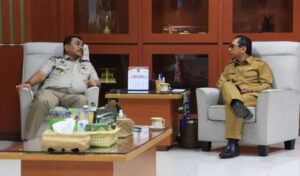 Gubernur Ayodhia Kalake Terima Kakanwil BPN NTT