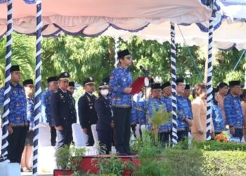 Gubernur NTT Irup Apel Harhubnas, Tingkatkan Disiplin