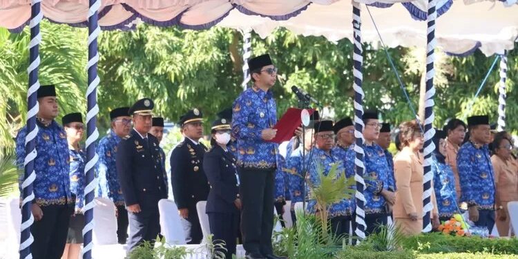 Gubernur NTT Irup Apel Harhubnas, Tingkatkan Disiplin