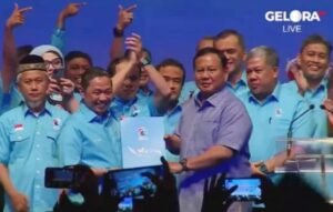 Partai Gelora Dukung Prabowo Capres 2024