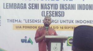 Syafrudin Atasoge, Ketua Umum Lembaga Nasyid Insani Indonesia