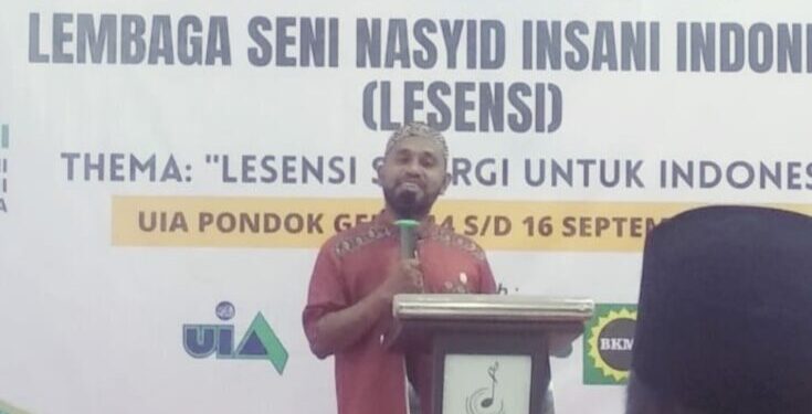 Syafrudin Atasoge, Ketua Umum Lembaga Nasyid Insani Indonesia