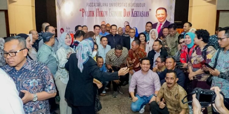 Ketua MPR Bamsoet Kuliah Umum Tentang Politik, Hukum dan Kekuasaan di Universitas Borobudur