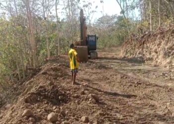 Pemdes Golo Tantong Gusur Lahan Tanpa Izin Pemilik