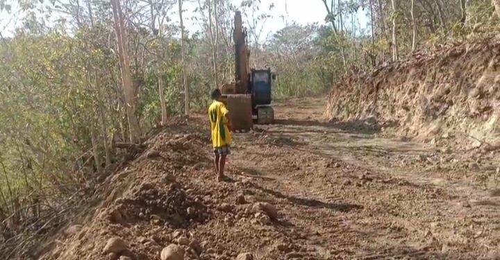 Pemdes Golo Tantong Gusur Lahan Tanpa Izin Pemilik