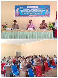 SMKN 1 Ile Ape Gelar  Penguatan Pembelajaran Berbasis Dunia Kerja