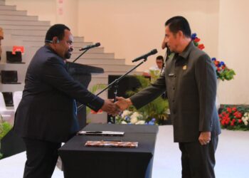 Elpius Hugi Apresiasi Ridwan Rumasukun Penjabat Gubernur Papua