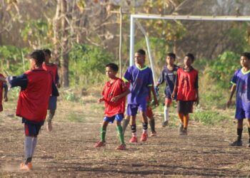 PERSENA FC Tundukan Tuan Rumah TRITONA FC Junior 3- 1