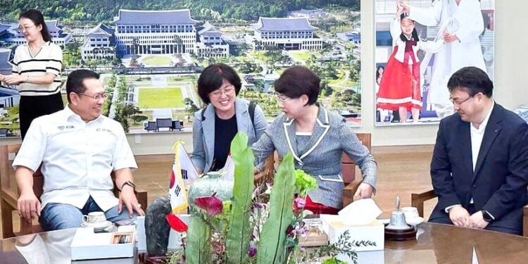 Ketua MPR Bamsoet Bertemu Wakil Gubernur Gyeongsangbuk-do Korea Selatan, Puji Gerakan Desa Membangun, Ekonomi Korsel Meroket