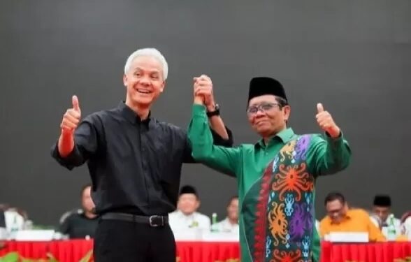 PDIP Deklarasikan Mahfud MD, Cawapres Ganjar Pranowo