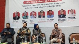 Survei UM Surabaya : Pemilih Muda Jatim Lebih Pilih Prabowo-Gibran